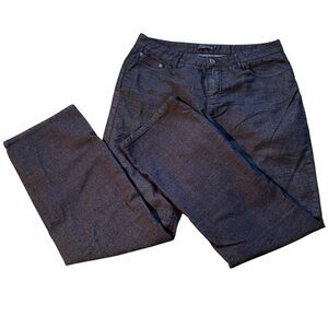 Prana Women's Lined Printed Pants Size 10/30 Organic Cotton Stretch Casual‎